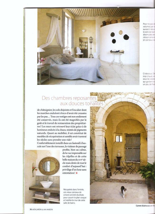 Le Posterlon Bed and Breakfast Caumont-sur-Durance Exteriör bild